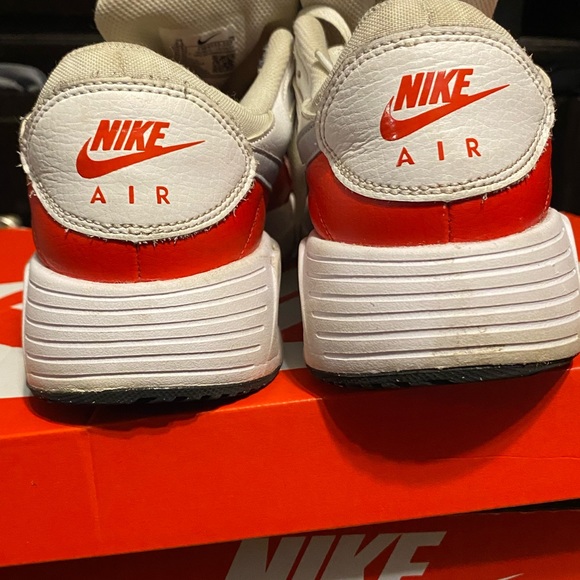 Air Max SC white university red wolf grey size 9.5 - Picture 5 of 8